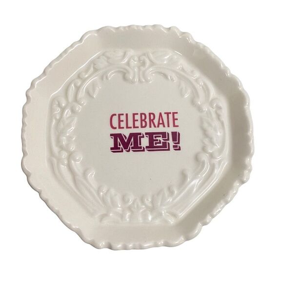 “Celebrate Me” Trinket Tray - Picture 1 of 7